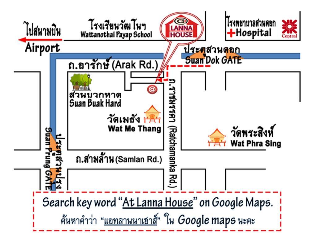 @Lanna House (Adults Only) Pansiyon Chiang Mai Dış mekan fotoğraf
